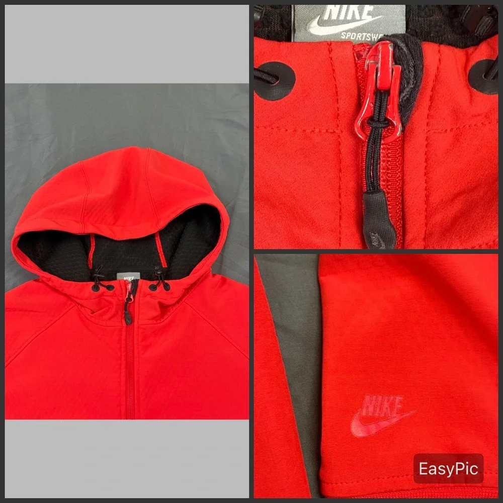 Nike Women's Sphere Thermal Drop Back Full-Zip Hooded Jacket 535520-602 Size XL
